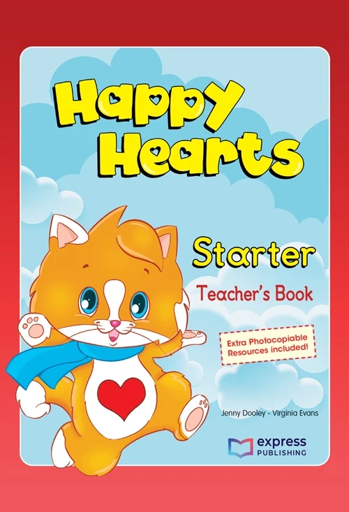 Бумажная книга «Happy Hearts Starter Teacher's Book», авторов Дженни Дули, Вирджиния Эванс - фото №1