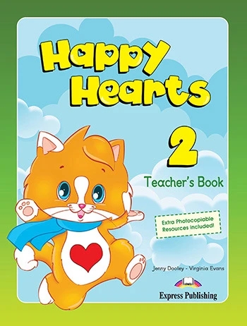 Бумажная книга «Happy Hearts 2 Teacher’s Book», авторов Дженни Дули, Вирджиния Эванс - фото №1