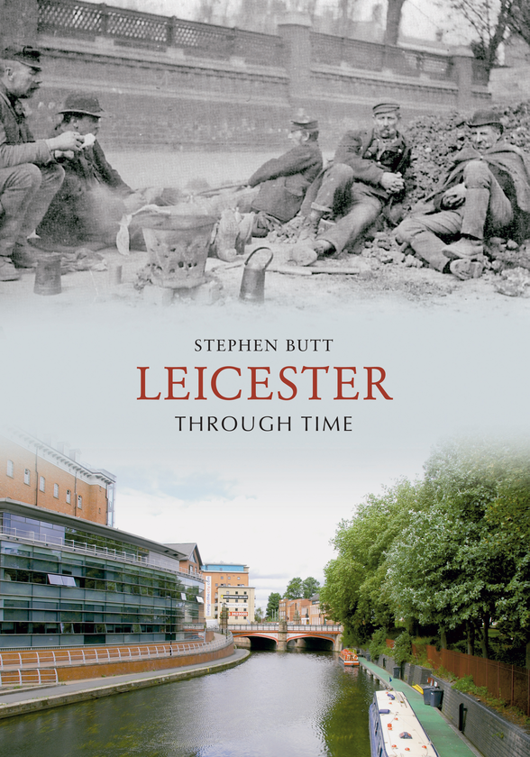 Паперова книга «Leicester Through Time» - фото №1