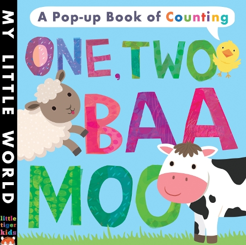 [object Object] «One, Two, Baa, Moo: A pop-up book of counting», автор Джонатан Литтон - фото №1