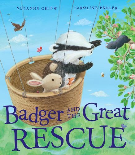 Паперова книга «Badger and the Great Rescue», автор Сюзанна Чів - фото №1