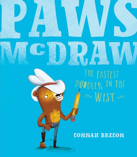 Паперова книга «Paws McDraw: Fastest Doodler in the West», автор Конна Брекон - фото №1