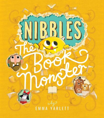 Паперова книга «Nibbles the Book Monster», автор Емма Ярлетт - фото №1