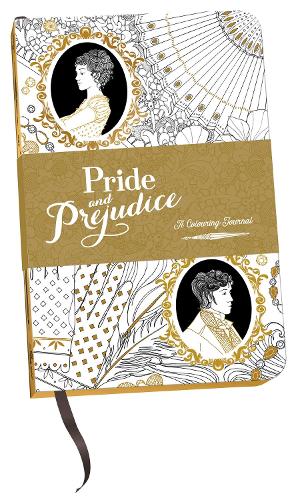 Бумажная книга «Pride and Prejudice: A Colouring Journal», автор Джейн Остин - фото №1