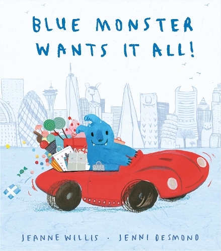 Бумажная книга «Blue Monster Wants It All!» - фото №1
