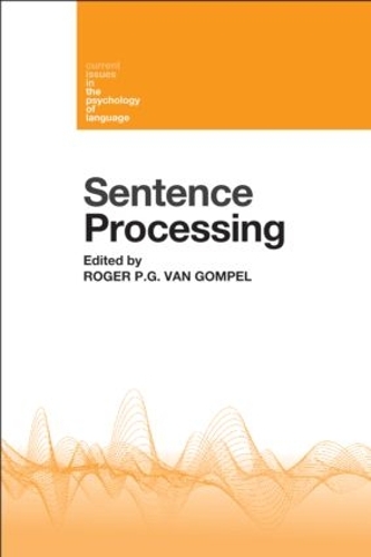 Бумажная книга «Sentence Processing» - фото №1