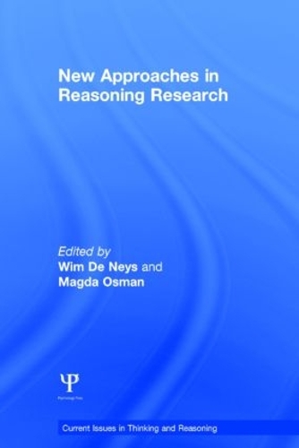 Бумажная книга «New Approaches in Reasoning Research» - фото №1