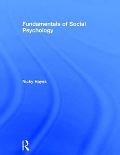 Паперова книга «Fundamentals of Social Psychology», автор Нікі Гейз - фото №1