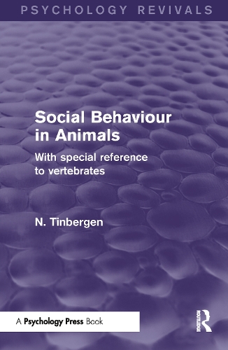 Бумажная книга «Social Behaviour in Animals: With Special Reference to Vertebrates», автор Н. Тинберген - фото №1