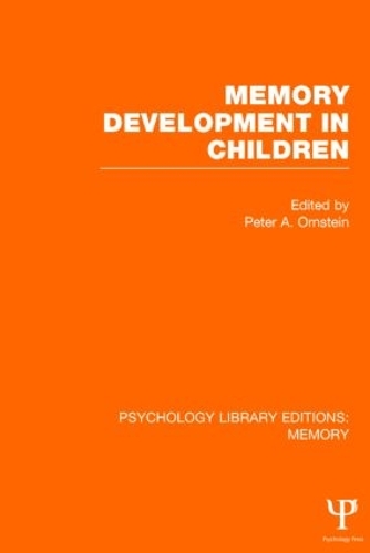 Паперова книга «Memory Development in Children» - фото №1