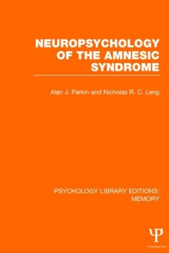 Паперова книга «Neuropsychology of the Amnesic Syndrome (PLE: Memory)», авторів Алан Паркін, Ніколас Ленг - фото №1