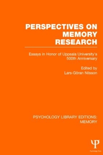 Паперова книга «Perspectives on Memory Research (PLE:Memory): Essays in Honor of Uppsala University's 500th Anniversary» - фото №1