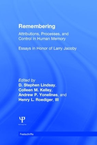Паперова книга «Remembering: Attributions, Processes, and Control in Human Memory» - фото №1