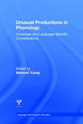 [object Object] «Unusual Productions in Phonology: Universals and Language-Specific Considerations» - фото №1