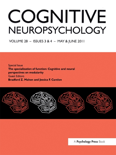 Бумажная книга «The Specialization of Function: Cognitive and Neural Perspectives on Modularity: A Special Issue of Cognitive Neuropsychology» - фото №1