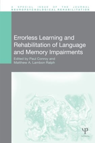 Паперова книга «Errorless Learning and Rehabilitation of Language and Memory Impairments» - фото №1