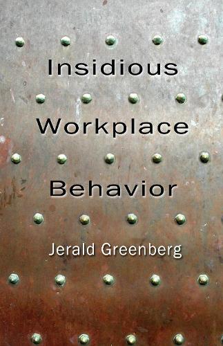 Паперова книга «Insidious Workplace Behavior» - фото №1