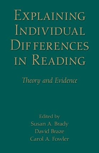 [object Object] «Explaining Individual Differences in Reading: Theory and Evidence» - фото №1