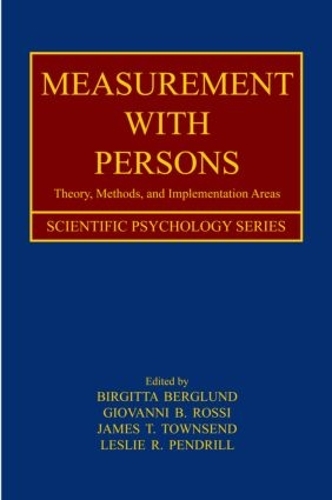 Бумажная книга «Measurement With Persons: Theory, Methods, and Implementation Areas» - фото №1