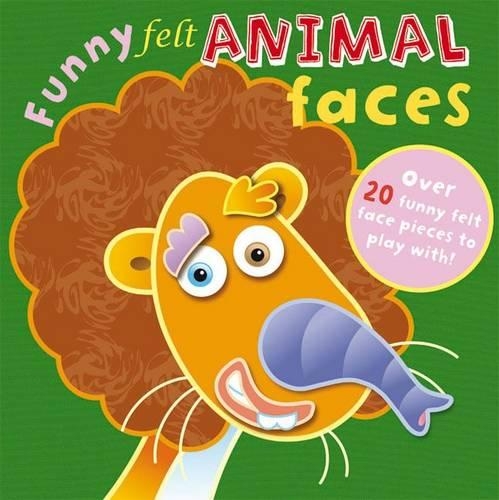 Паперова книга «Funny Felt Animal Faces», автор Ханна Вілсон - фото №1