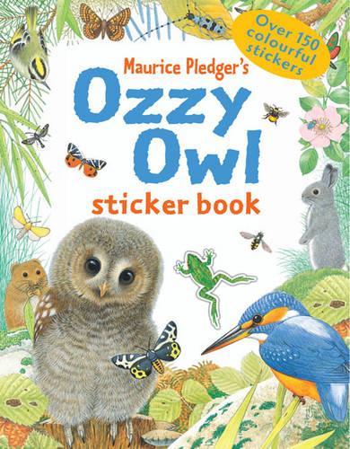 Паперова книга «Ozzy Owl Sticker Book», авторів Аманда Вуд, Моріс Пледжер - фото №1
