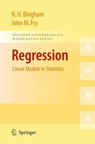 [object Object] «Regression: Linear Models in Statistics», авторів Джон М. Фрай, Н. Х. Бінгем - фото №1