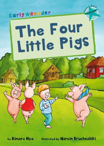 Бумажная книга «The Four Little Pigs: (Turquoise Early Reader)», автор Кимара Най - фото №1