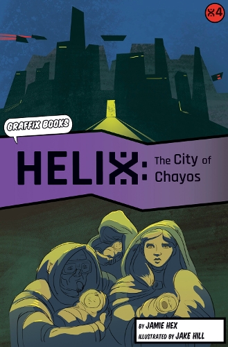 Бумажная книга «Helix: The City of Chayos (Graphic Reluctant Reader)», автор Джейми Хекс - фото №1