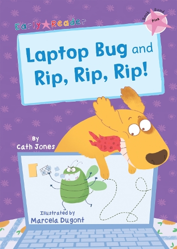 Паперова книга «Laptop Bug and Rip, Rip, Rip!: (Pink Early Reader)», автор Кет Джонс - фото №1