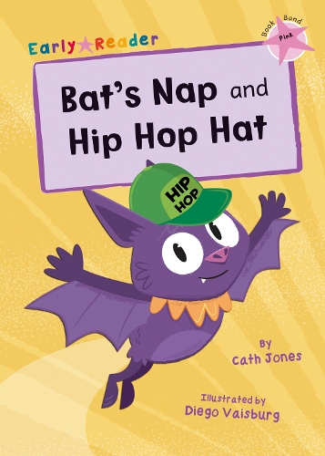 Бумажная книга «Bat's Nap and Hip Hop Hat: (Pink Early Reader)», автор Кэт Джонс - фото №1
