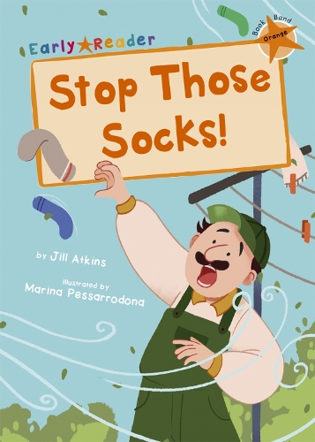 Паперова книга «Stop Those Socks!: (Orange Early Reader)», автор Джилл Аткінс - фото №1