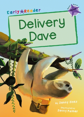 Бумажная книга «Delivery Dave: (Purple Early Reader)», автор Дженни Джинкс - фото №1