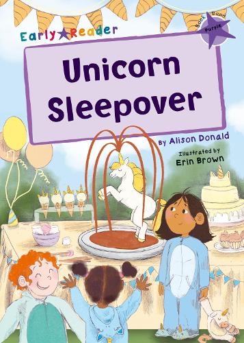Бумажная книга «Unicorn Sleepover: (Purple Early Reader)», автор Элисон Дональд - фото №1