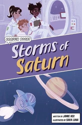 Бумажная книга «Storms of Saturn: (Graphic Reluctant Reader)», автор Джейми Хекс - фото №1