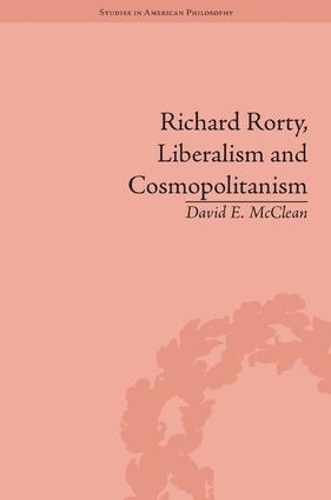 Паперова книга «Richard Rorty, Liberalism and Cosmopolitanism», автор Девід Е. МакКлін - фото №1