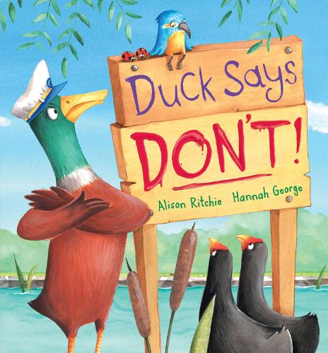 Паперова книга «Duck Says Don't!», авторів Елісон Річі, Ханна Джордж - фото №1