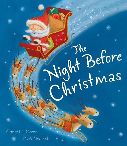 Паперова книга «The Night Before Christmas», автор Клемент К. Мур - фото №1