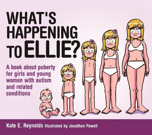 Паперова книга «What's Happening to Ellie?: A book about puberty for girls and young women with autism and related conditions», автор Кейт Е. Рейнольдс - фото №1