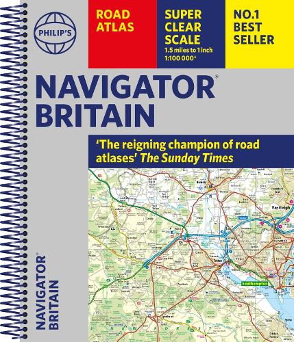 Бумажная книга «Philip's Navigator Britain: Spiral» - фото №1