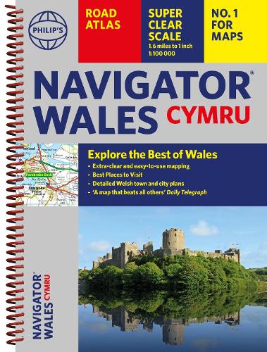 Бумажная книга «Philip's Navigator Wales» - фото №1