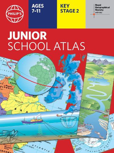Паперова книга «Philip's RGS Junior School Atlas: 12th edition PB», автор Philip's Maps - фото №1