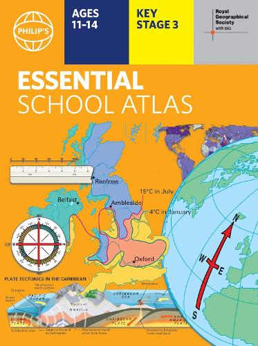 [object Object] «Philip's RGS Essential School Atlas: Paperback edition», автор Philip's Maps - фото №1