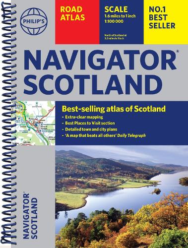 Бумажная книга «Philip's Navigator Scotland: The Best of Scotland: Spiral», автор Philip's Maps - фото №1