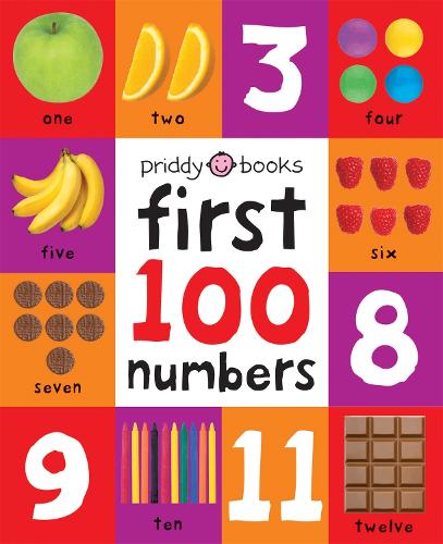 Паперова книга «First 100 Numbers Board Book», автор Роджер Прідді - фото №1