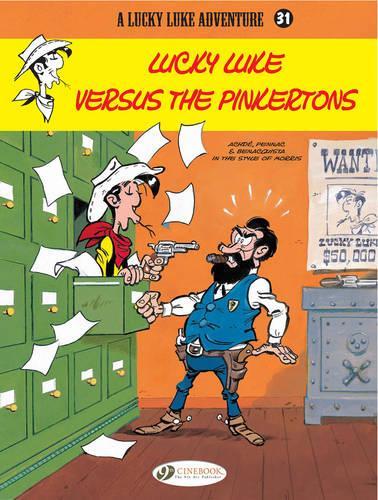 Паперова книга «Lucky Luke 31 - Lucky Luke Versus the Pinkertons», автор Тоніно Пеннак - фото №1
