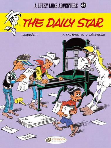 Бумажная книга «Lucky Luke 41 - The Daily Star», автор Ксавье Летуржи - фото №1
