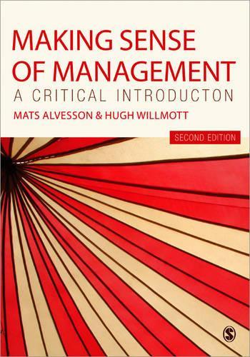 Бумажная книга «Making Sense of Management: A Critical Introduction», авторов Хью Уиллмотт, Матс Альвессон - фото №1