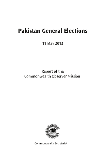 Паперова книга «Pakistan General Elections, 11 May 2013», автор Місія спостерігачів Співдружності - фото №1