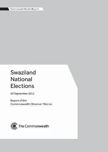 Паперова книга «Swaziland National Elections, 20 September 2013», автор Місія спостерігачів Співдружності - фото №1