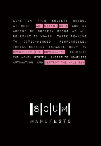 Бумажная книга «Scum Manifesto», автор Валери Соланас - фото №1